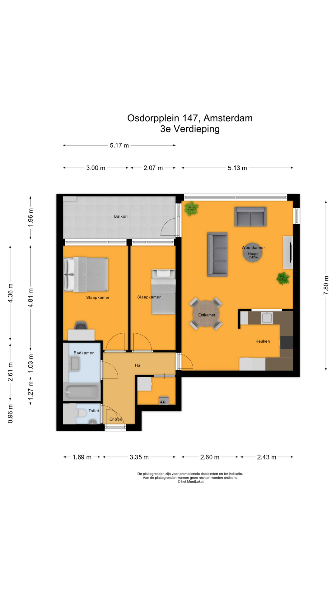 Osdorpplein 147 , 1068 SR Amsterdam map